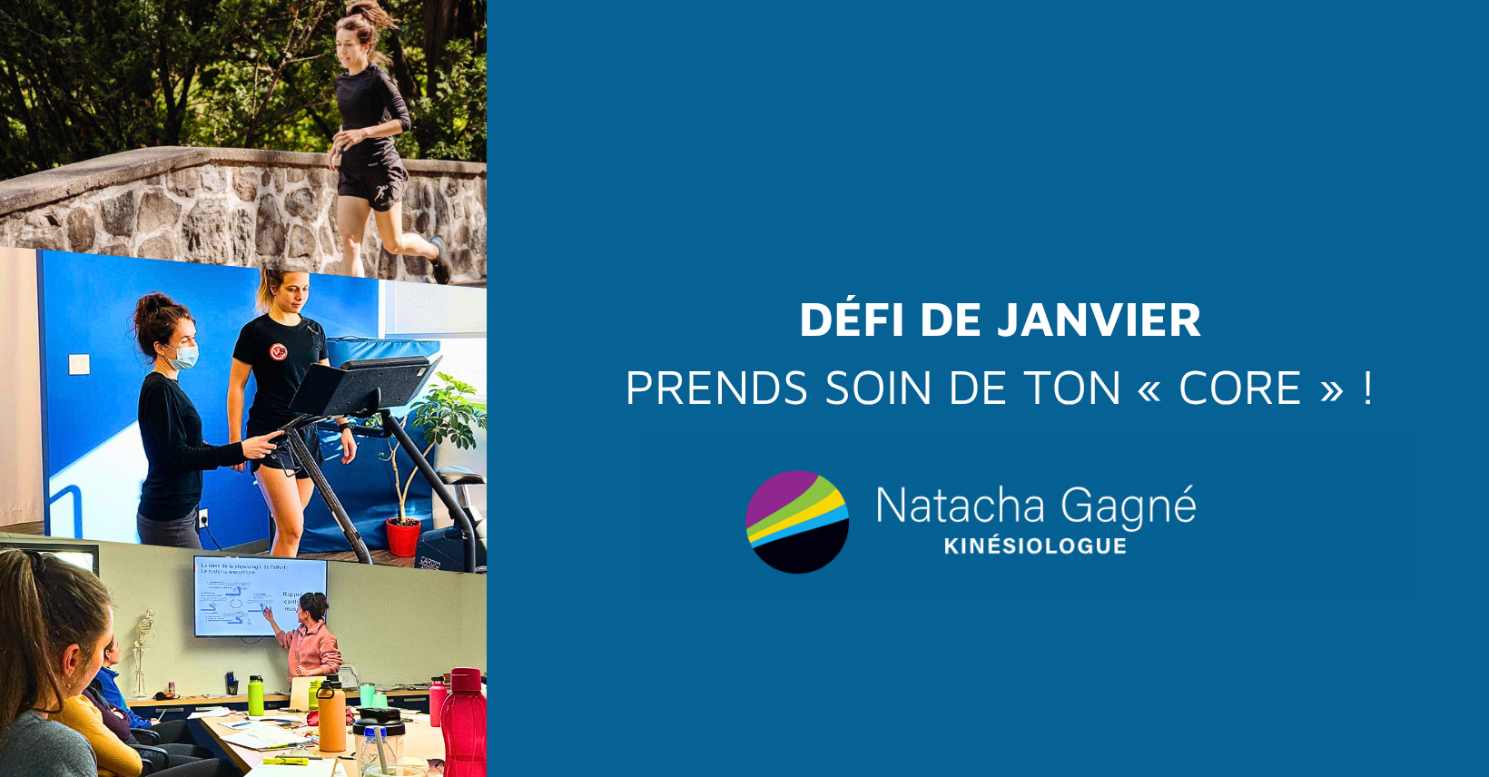 Le défi de janvier : Prends soin de ton « CORE »